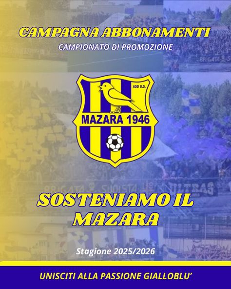 Inizia la campagna abbonamenti dell’U.S. Mazara ’46 in vista della Promozione