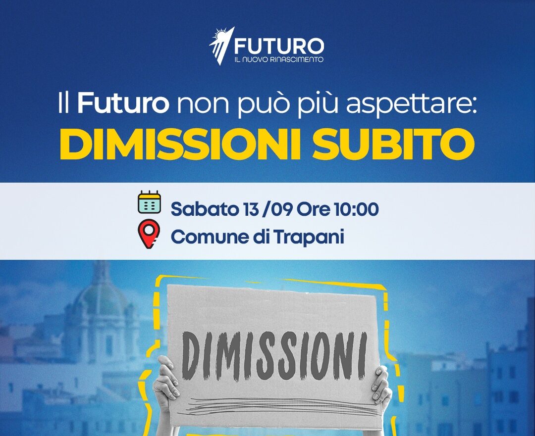 Futuro di Antonini organizza una manifestazione contro l’Amministrazione comunale trapanese