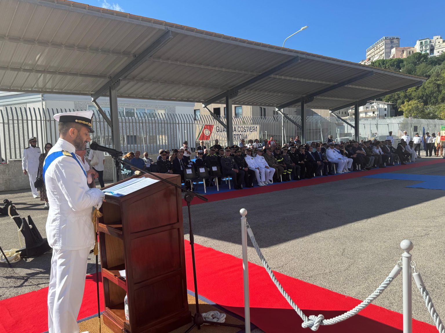 Alla Capitaneria di Ortona il marsalese Dario Gerardi nuovo comandante