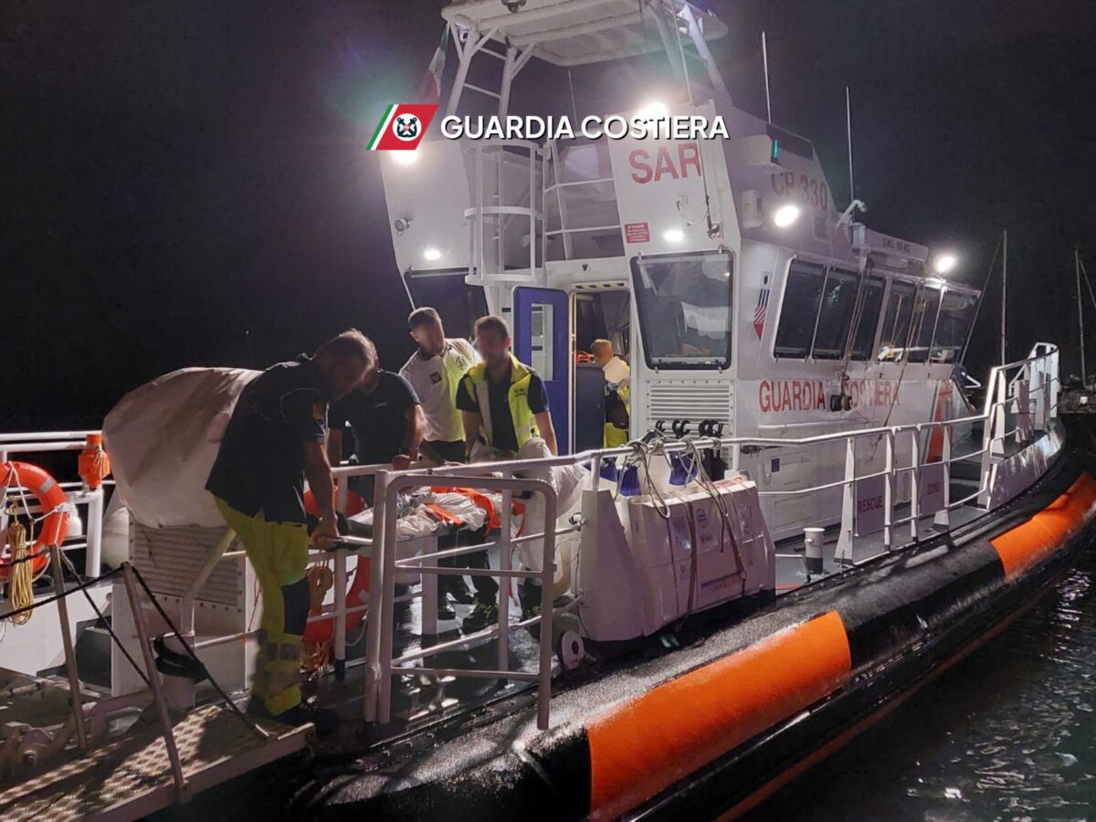 Malore su una crociera al largo di San Vito Lo Capo, salvato da Capitaneria e mezzi di soccorso
