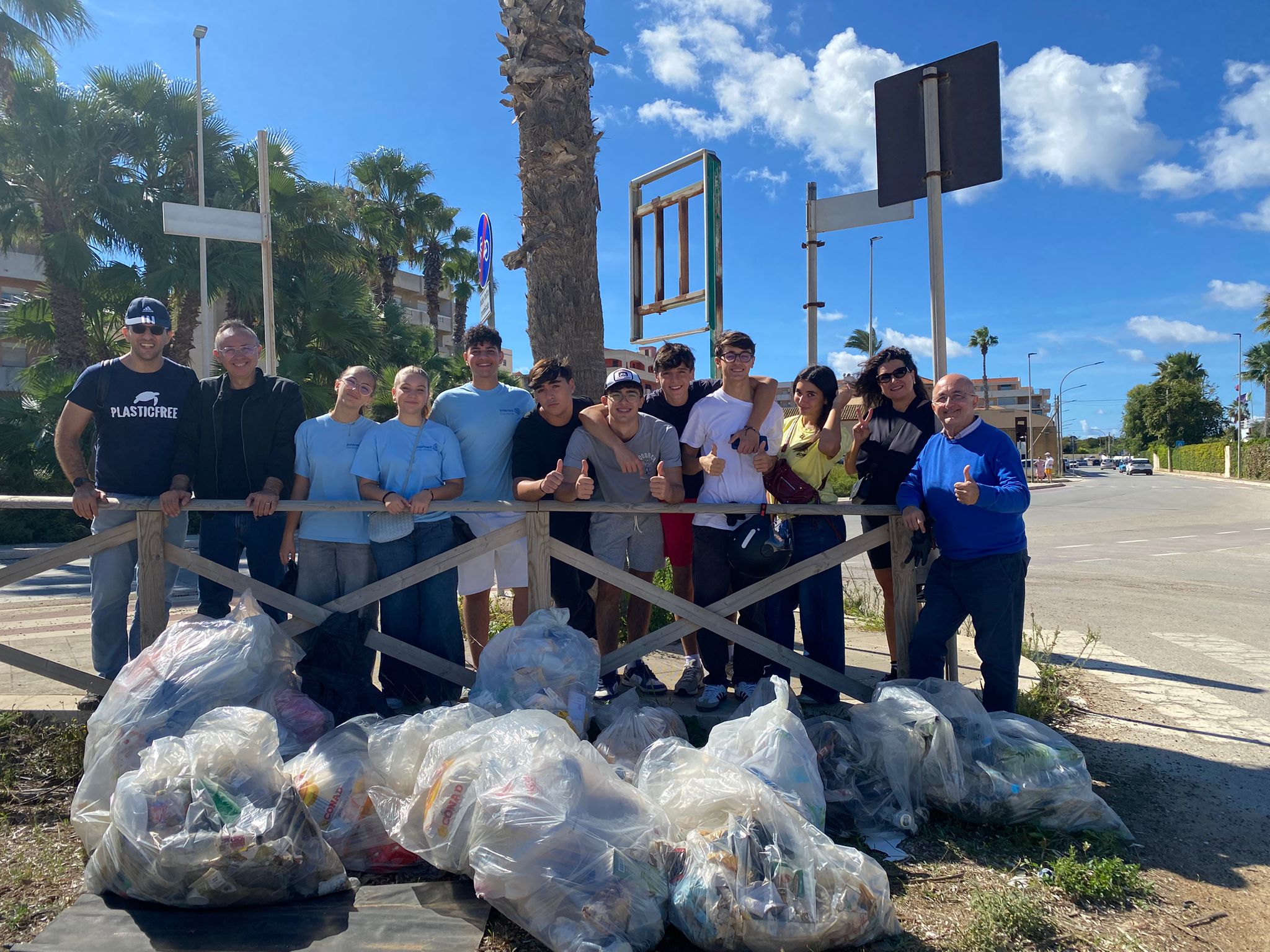 Giornata Plastic Free a Marsala: azione di clean up al Parco della Salinella