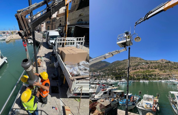 Castellammare, ultimati (in anticipo) i lavori nella zona di cala marina