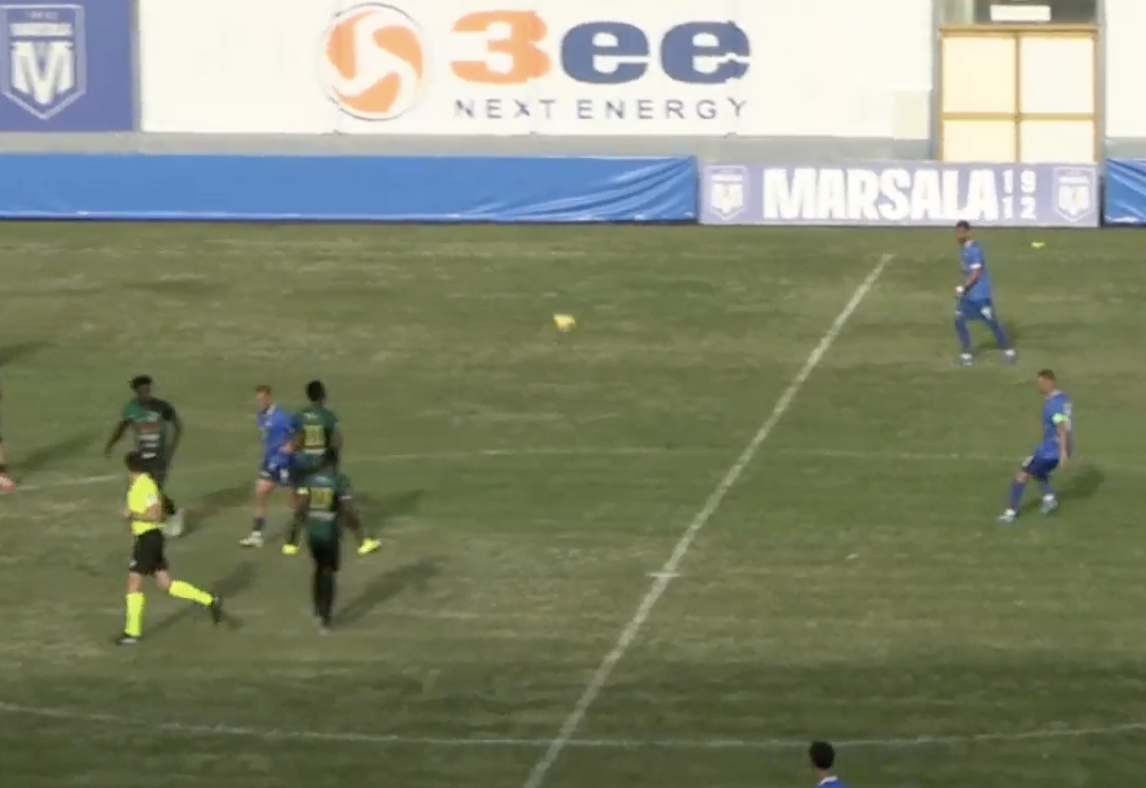 Coppa Italia: il Marsala vince 2 a 0 contro l’Accademia Trapani e passa il turno