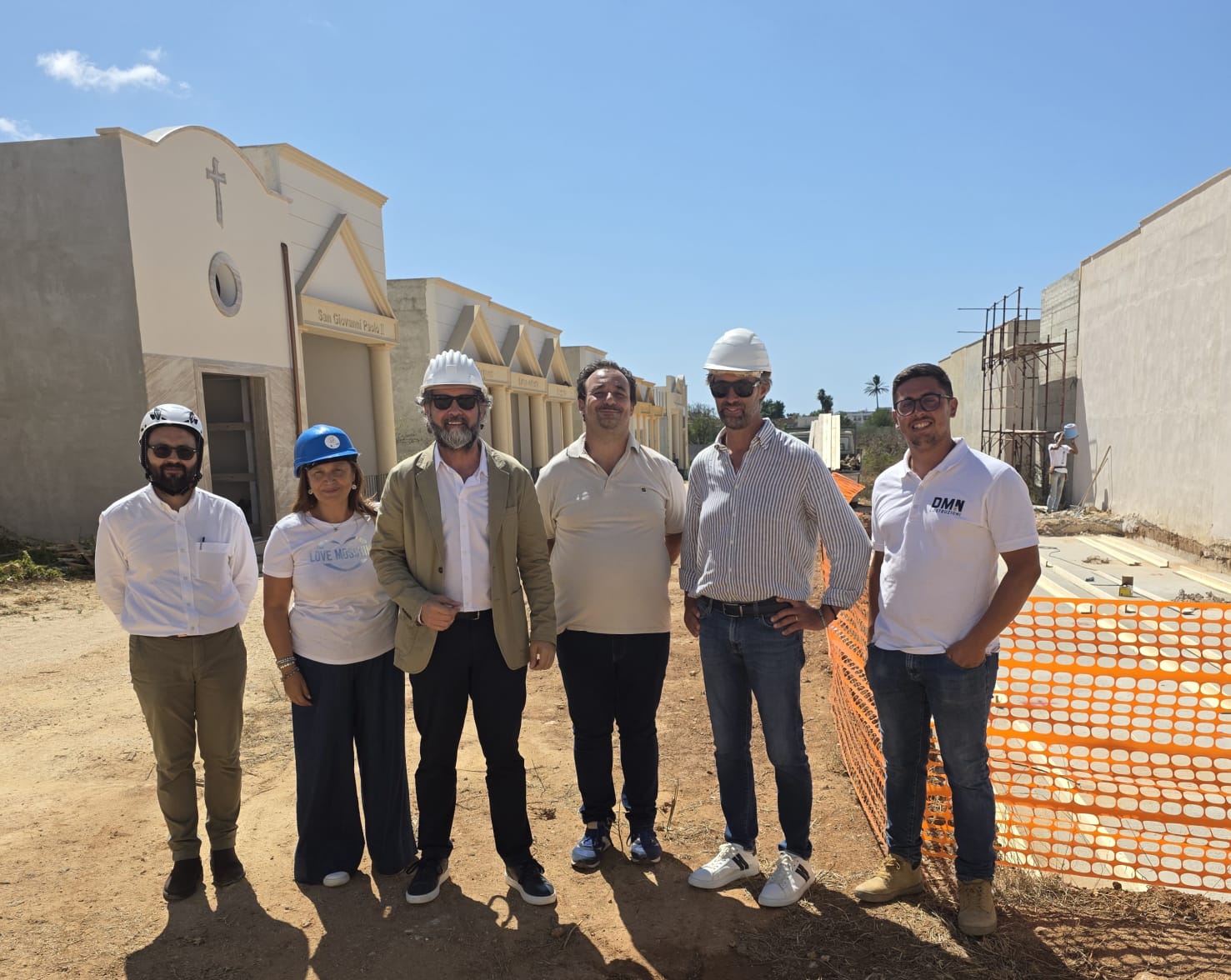 Iniziati i lavori per la realizzazione dei nuovi loculi cimiteriali a Petrosino