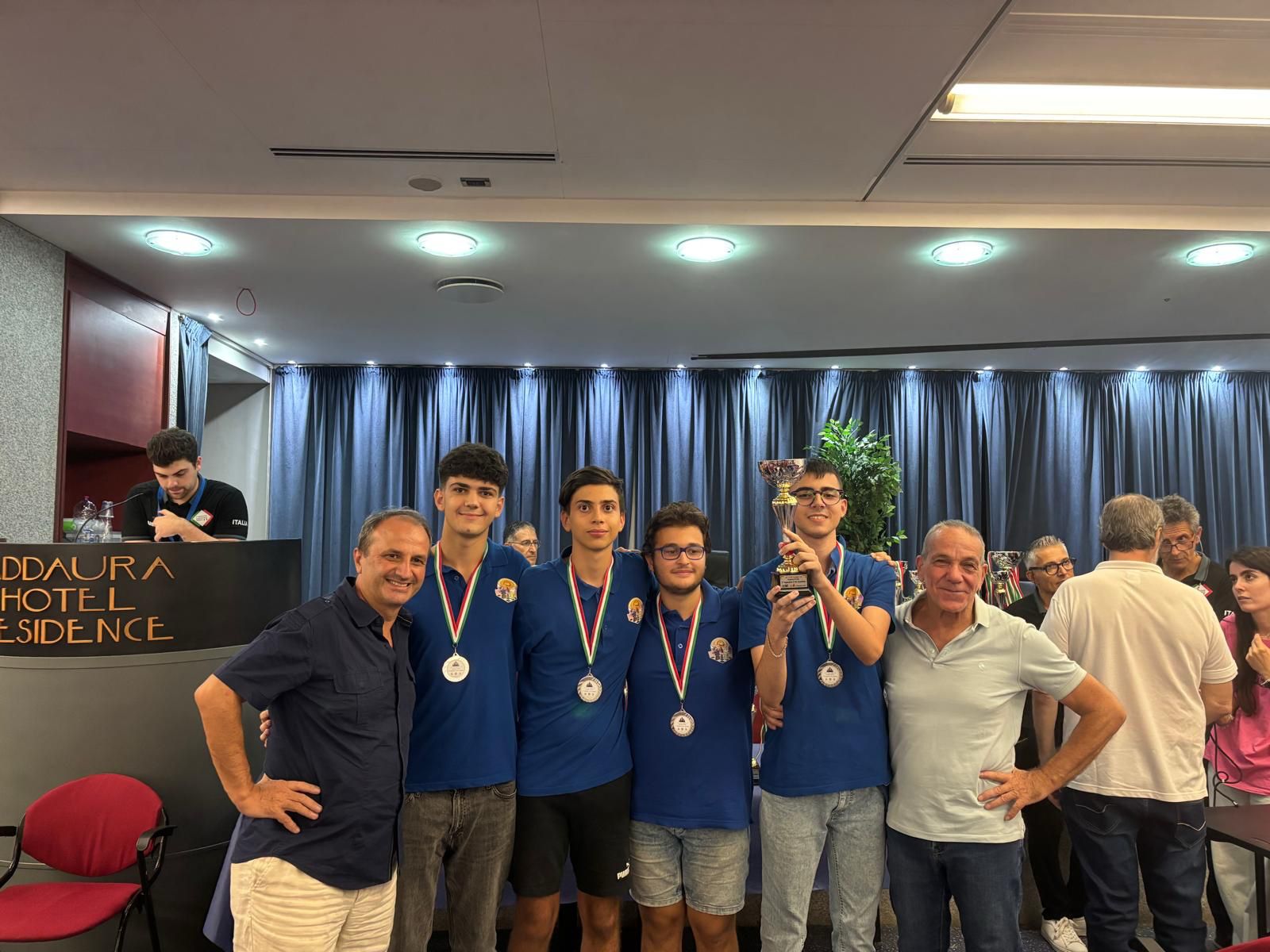 Campionato Italiano Under 18, gli scacchisti marsalesi sul podio