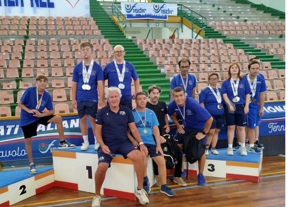 La Paralimpica “Mimì Rodolico” di Mazara si laurea campione italiana di Tennistavolo 