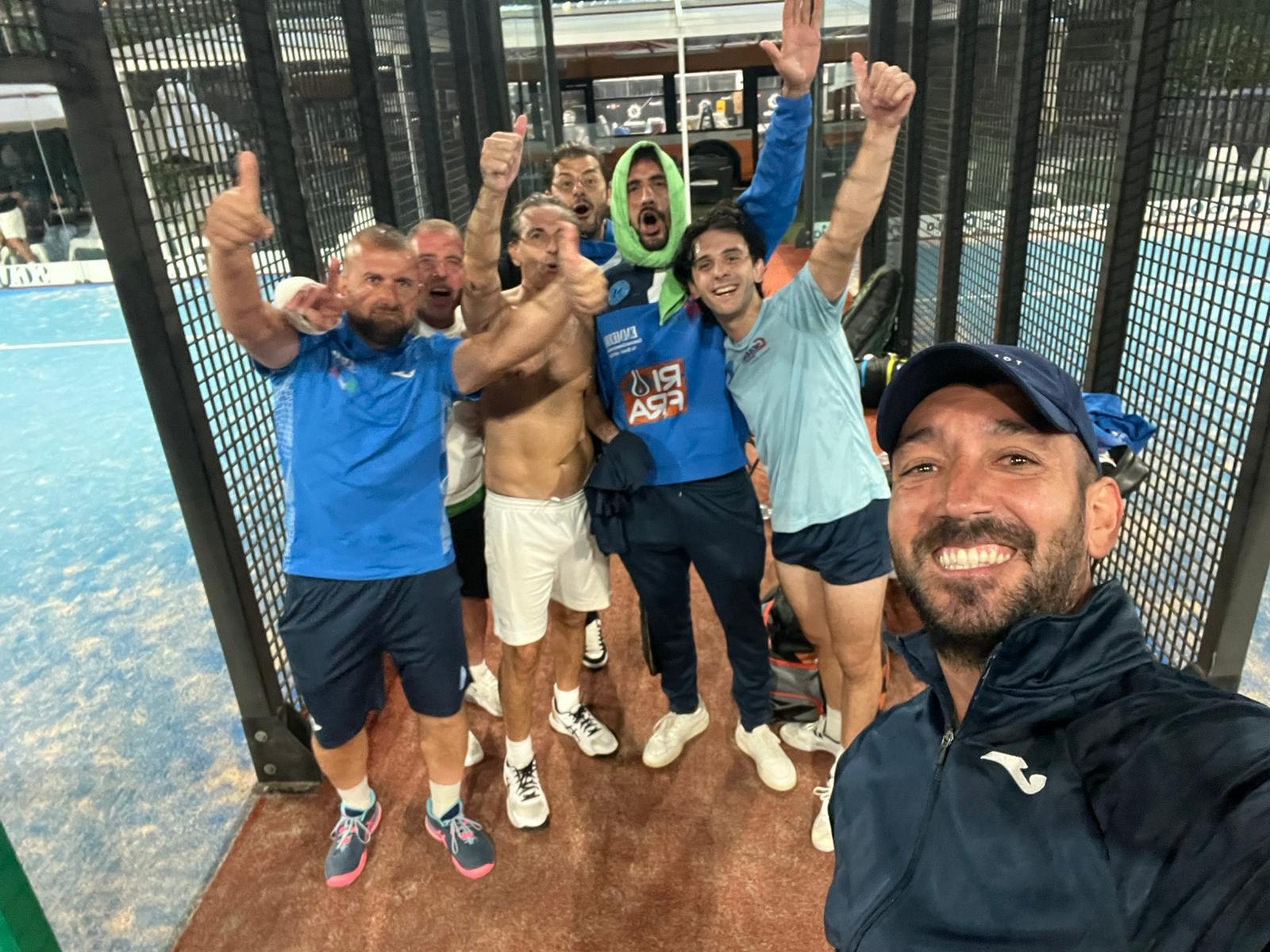 Padel play off D1, bene la formazione maschile marsalese