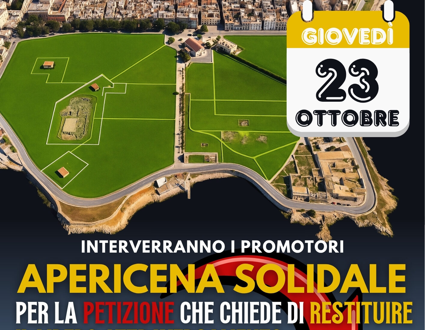 Riaprire il viale del Parco Lilibeo, nasce un’iniziativa solidale