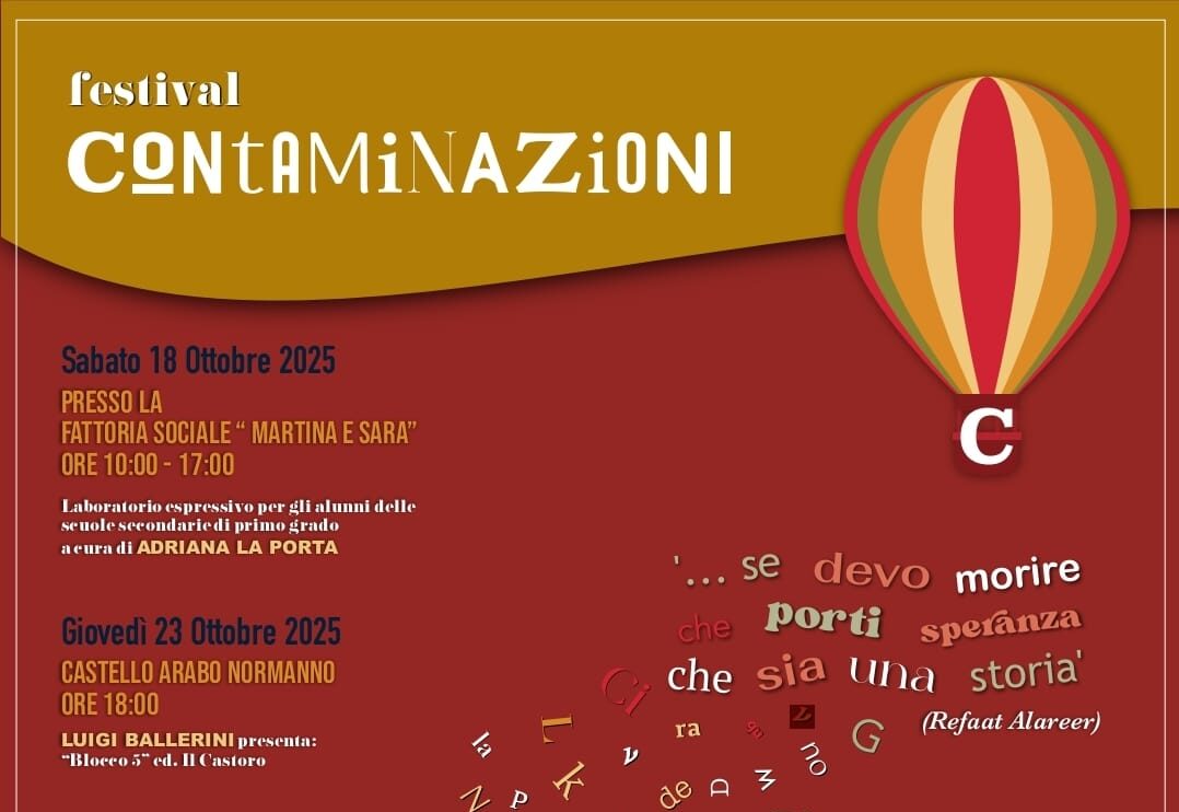 A Castellammare il festival letterario Contaminazioni dal 23 ottobre, il programma