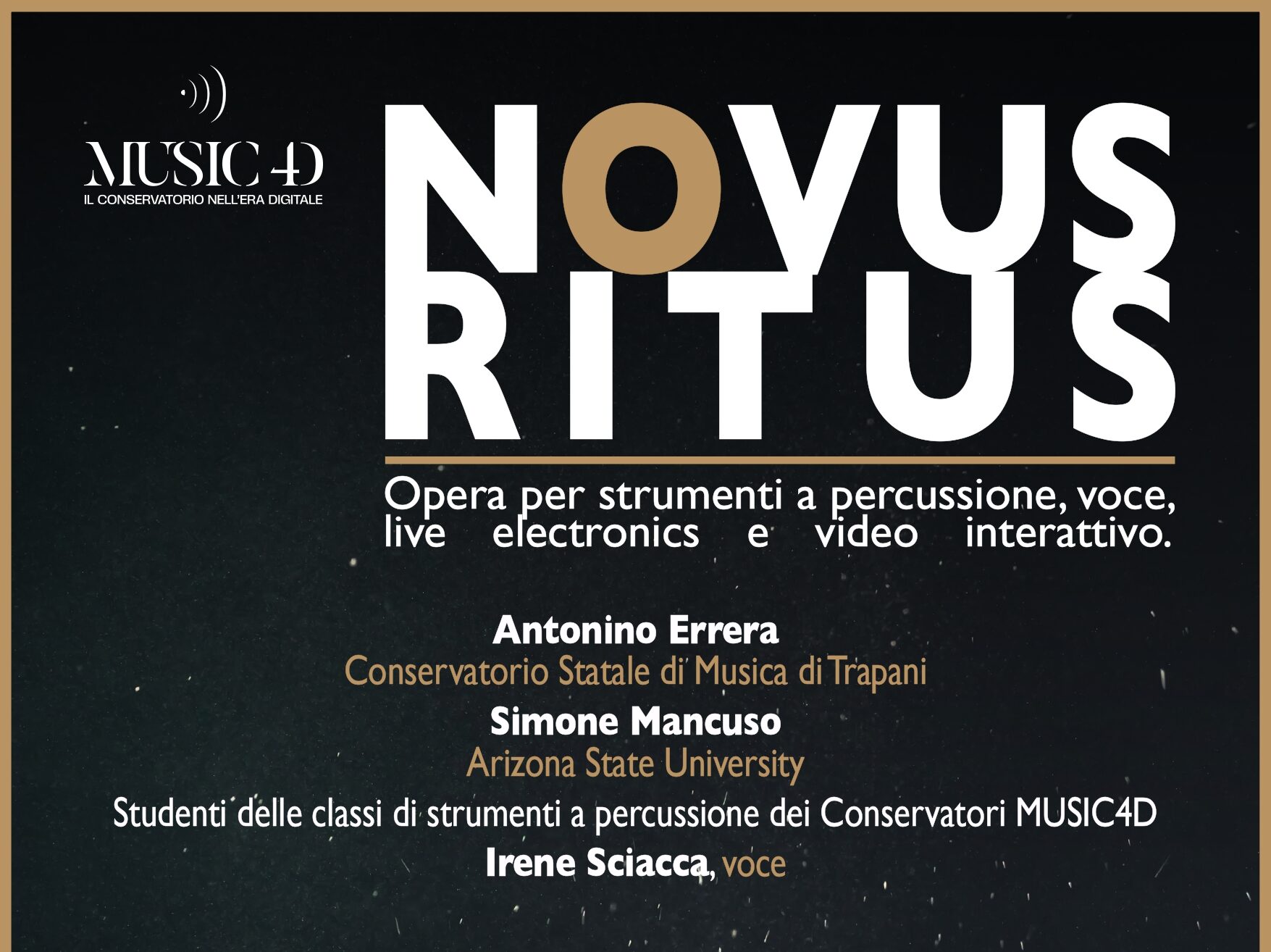 Novus Ritus: il nuovo rito sonoro del Mediterraneo al Museo Lilibeo