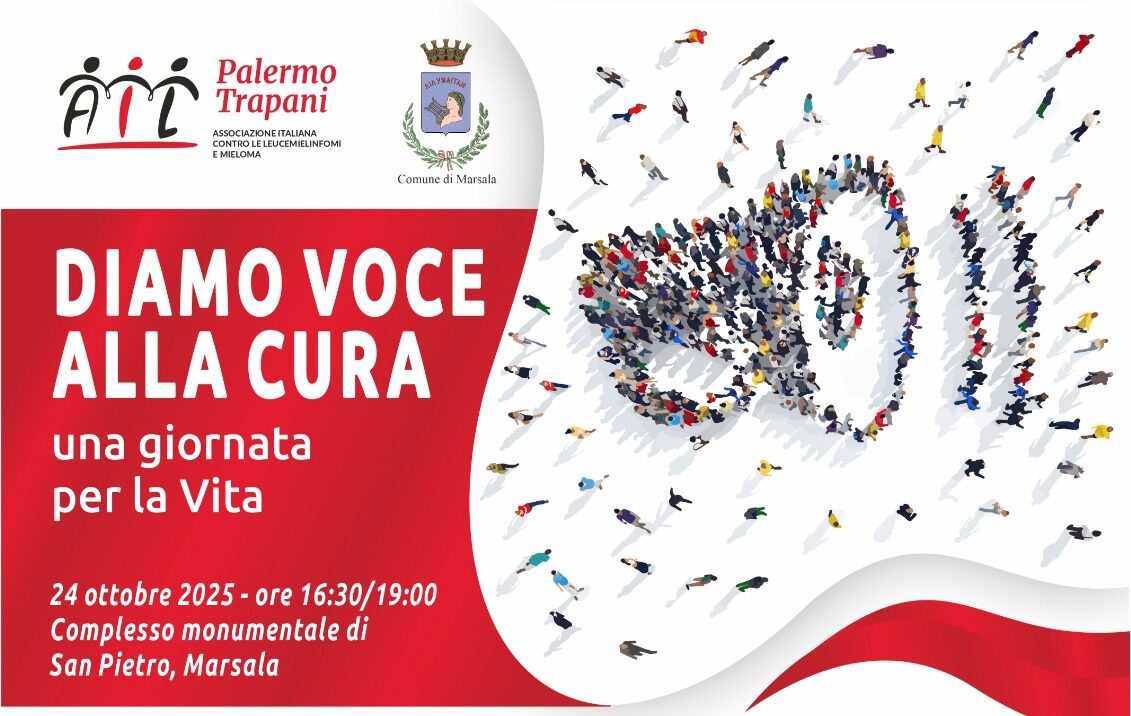 Marsala: venerdì 24 un’iniziativa dell’Ail dedicata alla cura