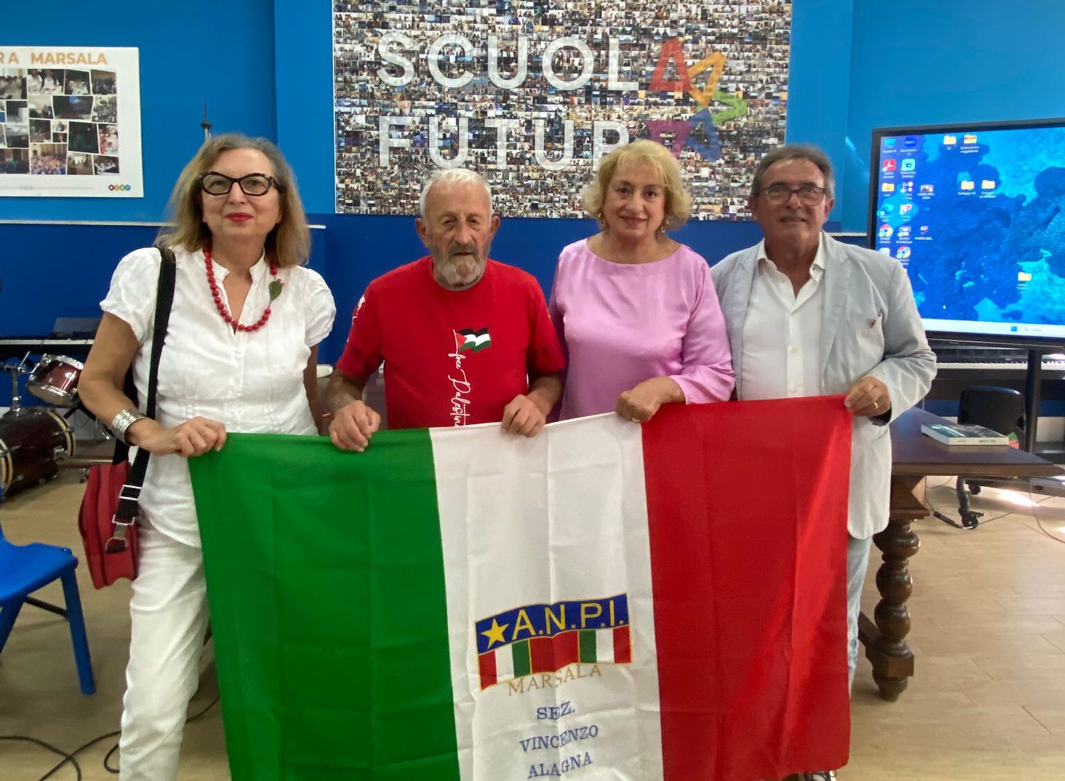 Incontro con Adelmo Cervi al Liceo Pascasino di Marsala