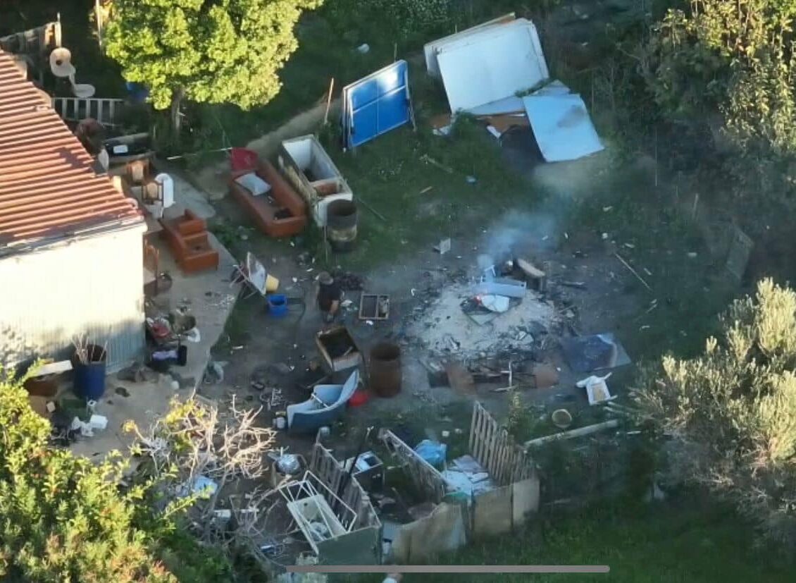 A Trapani grande discarica abusiva scoperta dal drone della Polizia Municipale