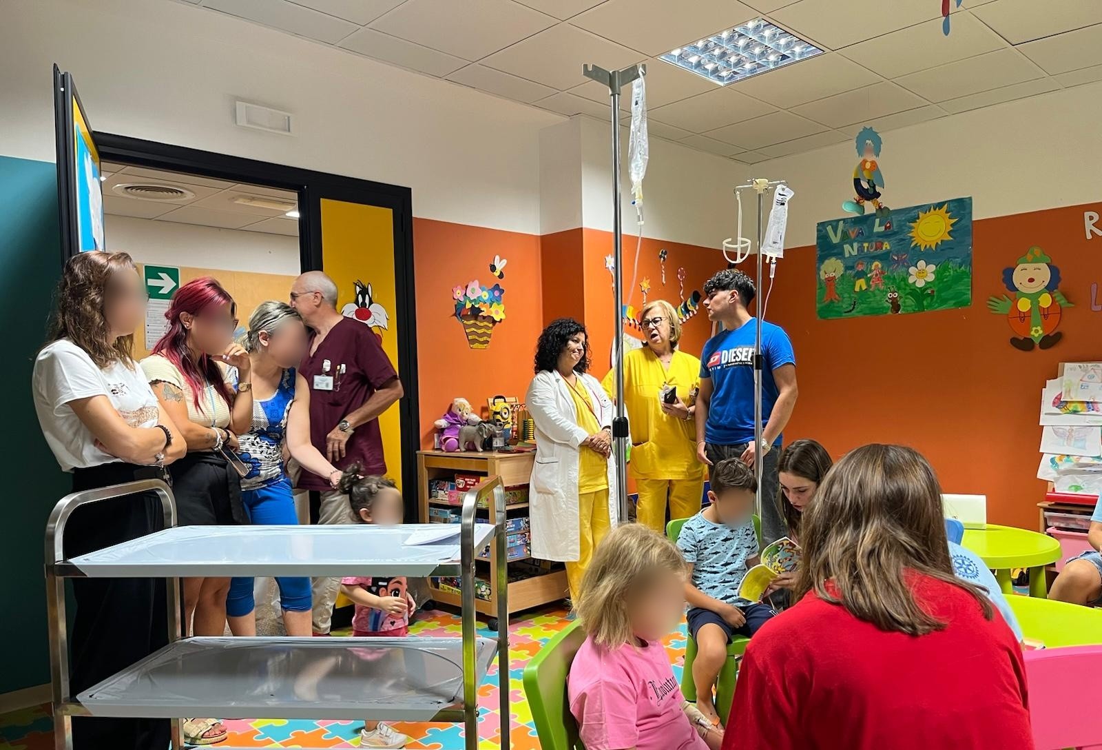 All’ospedale di Marsala l’Interact porta sorrisi e letture ai piccoli pazienti