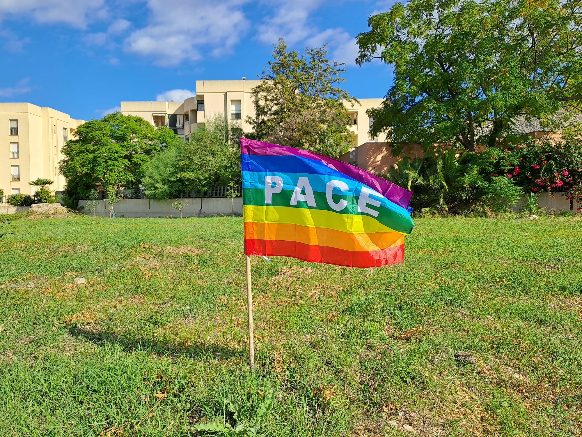 Trapani inaugura il “Giardino della Pace” in viale Marche. VIDEO