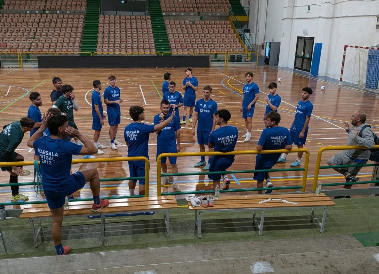 Il Marsala Futsal torna ad allenarsi per la prima in A2 contro il Mazara