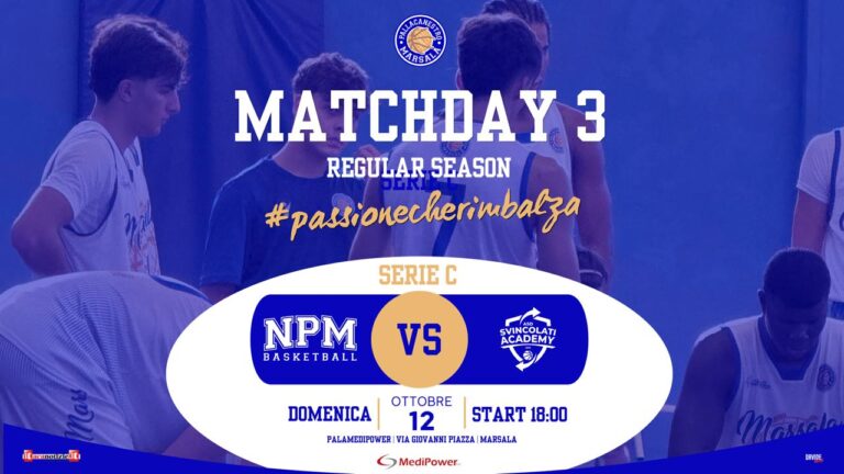 Domenica di fuoco per la Nuova Pallacanestro Marsala: Milazzo ospite al Palamedipower