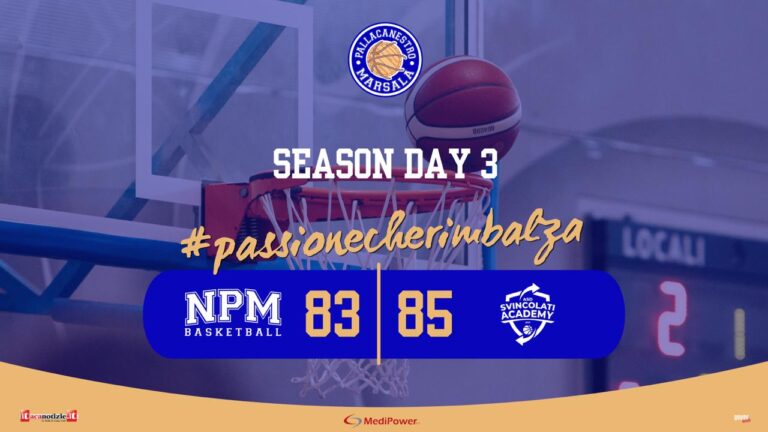 Basket: un blackout costa caro. Milazzo rimonta e strappa la vittoria al Marsala