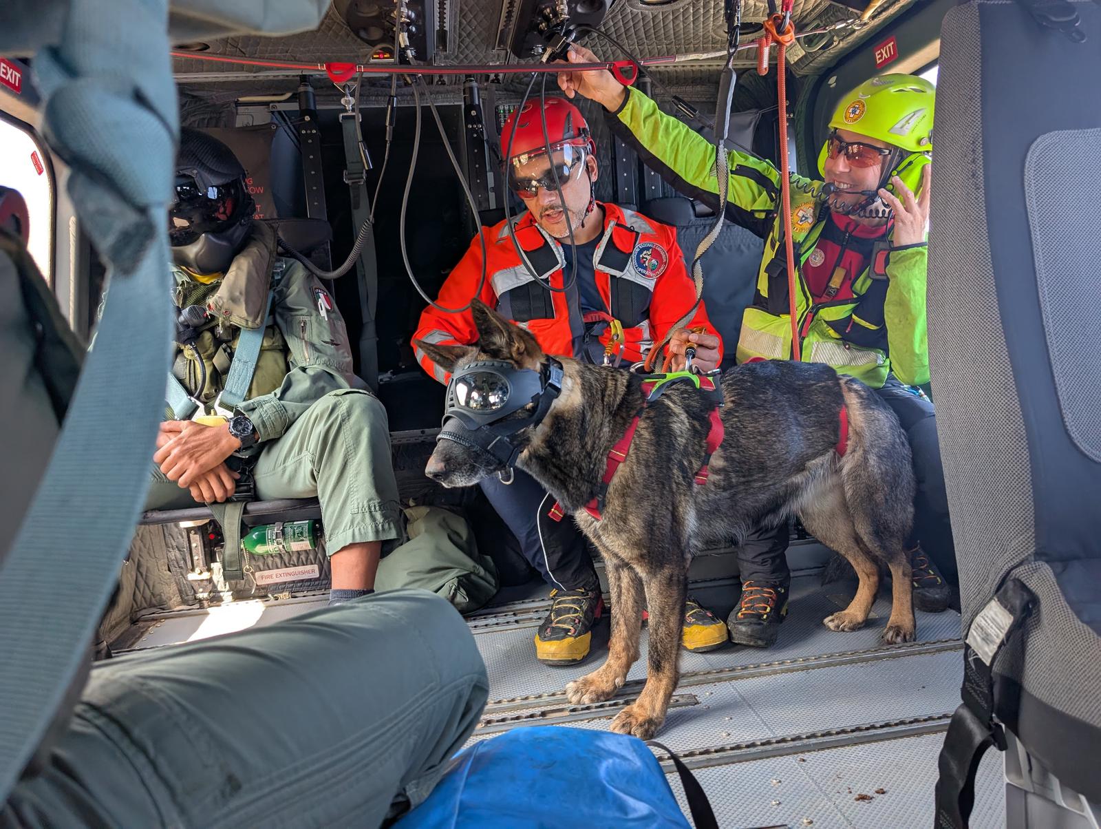A Misiliscemi addestramento soccorso congiunto al recupero in montagna