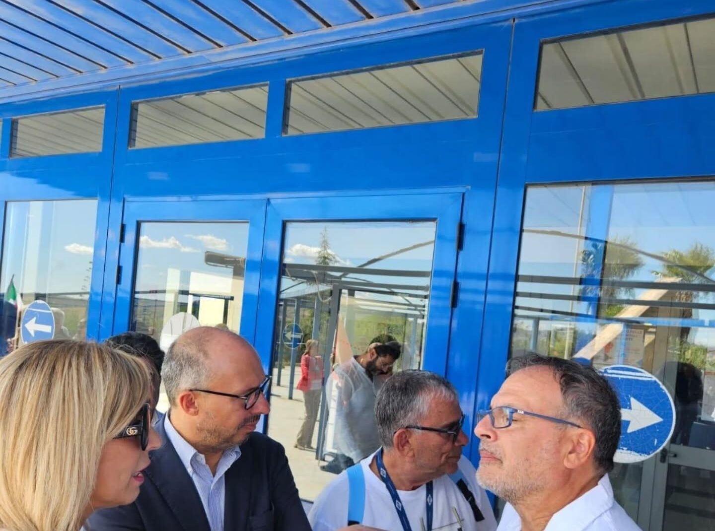 Faraone all’ospedale di Castelvetrano: “Triage in uno sgabuzzino”