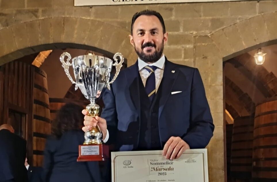 Miglior Sommelier Marsala 2025 è il mazarese Ignazio Perez