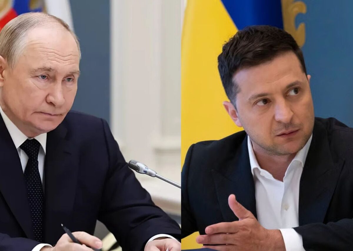 Putin-Zelensky: per qualche centimetro in più