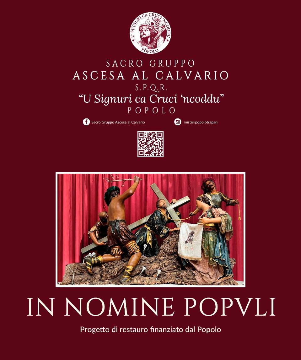 Restauro del Sacro Gruppo Ascesa al Calvario, cantiere aperto a Trapani