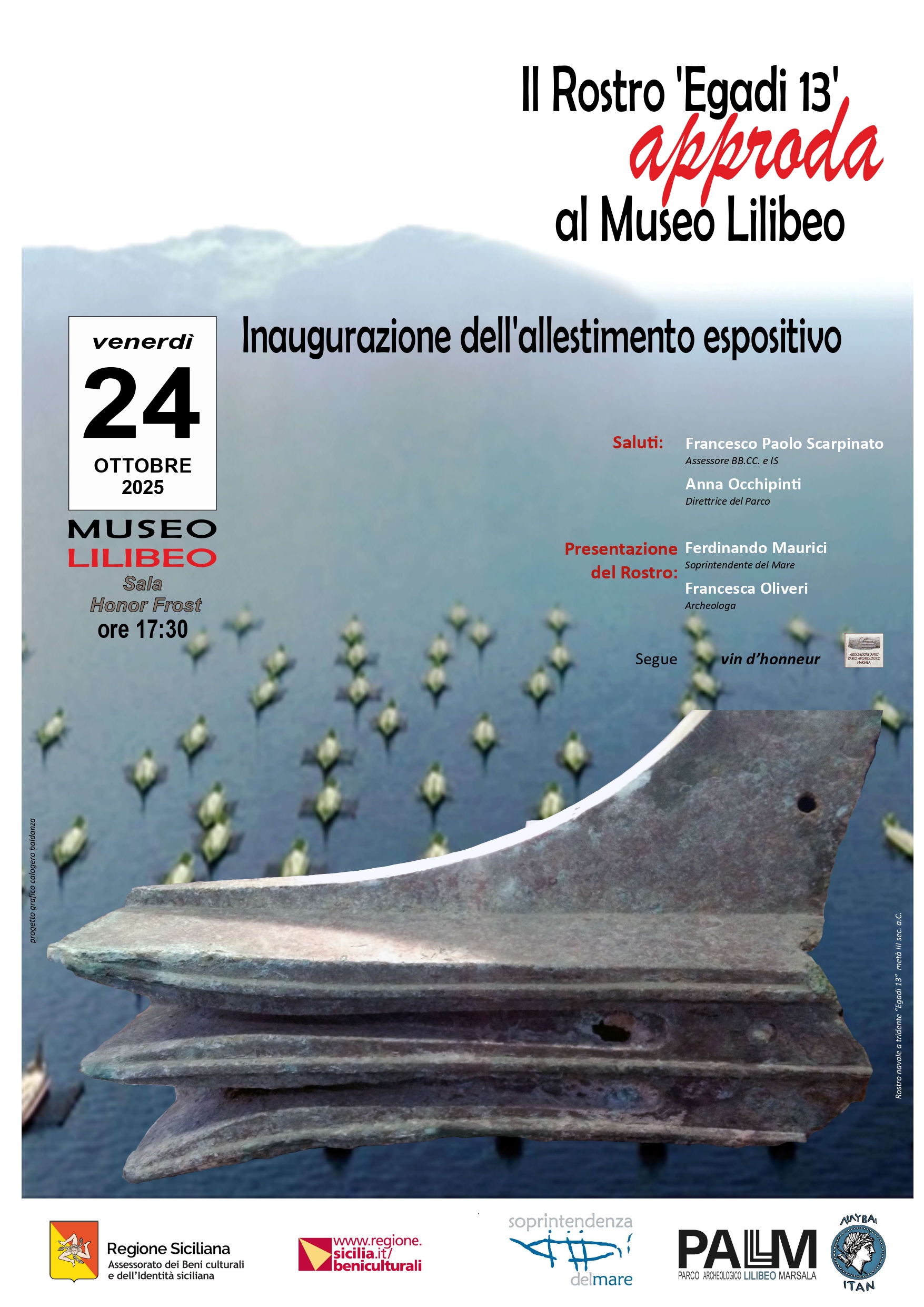 Al Museo Lilibeo arriva il Rostro Egadi 13, era una volontà di Sebastiano Tusa