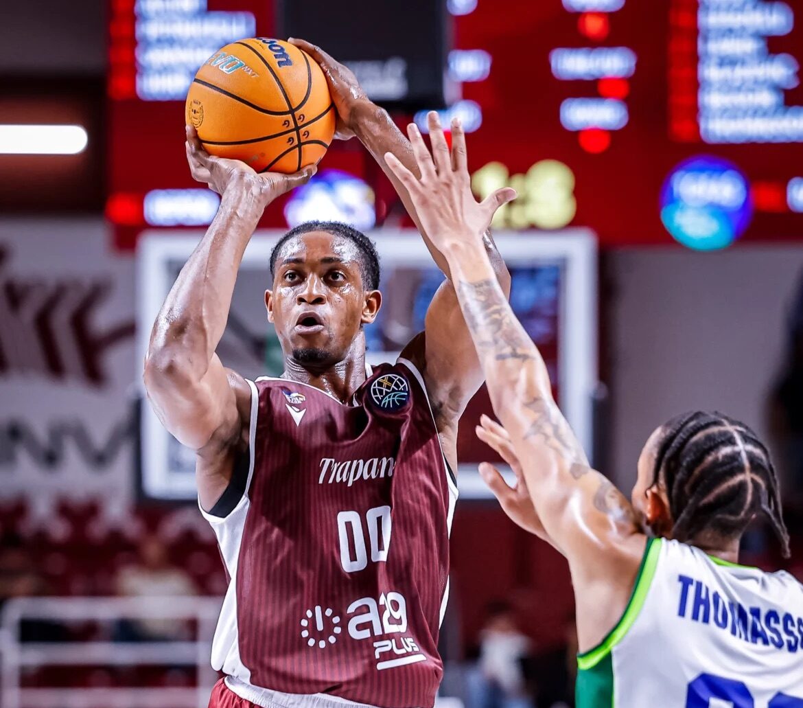 Trapani piega Cantù: gli Shark dominano il terzo successo stagionale