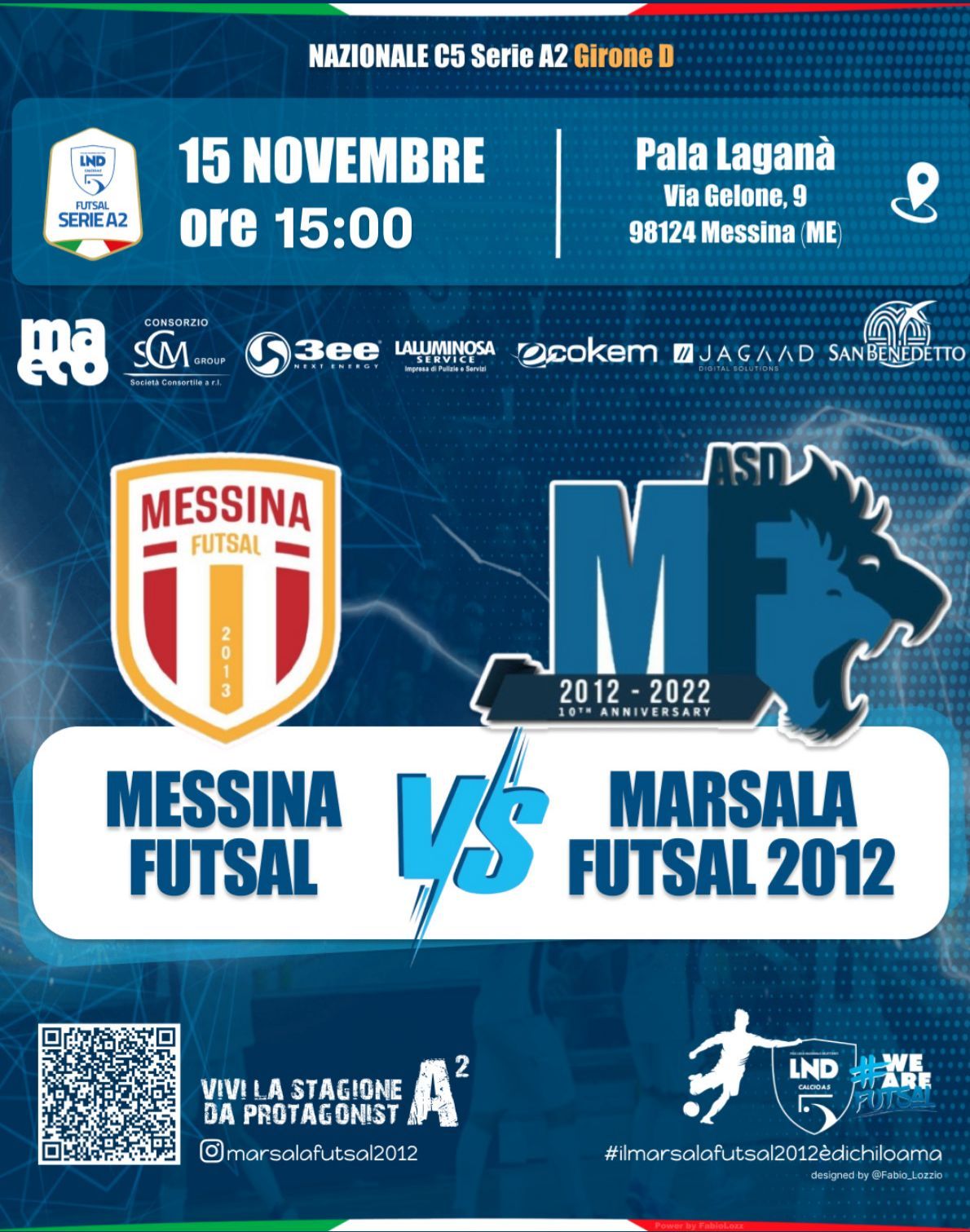 Il Marsala Futsal torna in campo a Messina per riscattare la pesante sconfitta casalinga