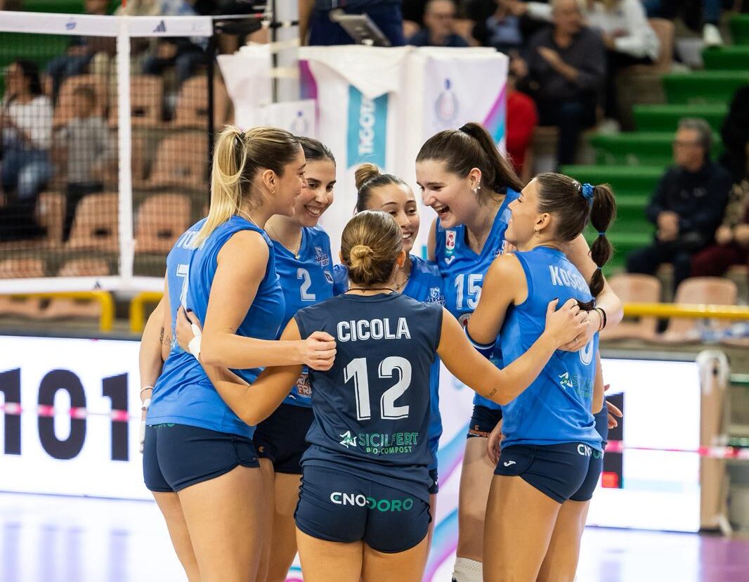 La Sigel Seap Marsala Volley si arrende alla SMI Roma Volley