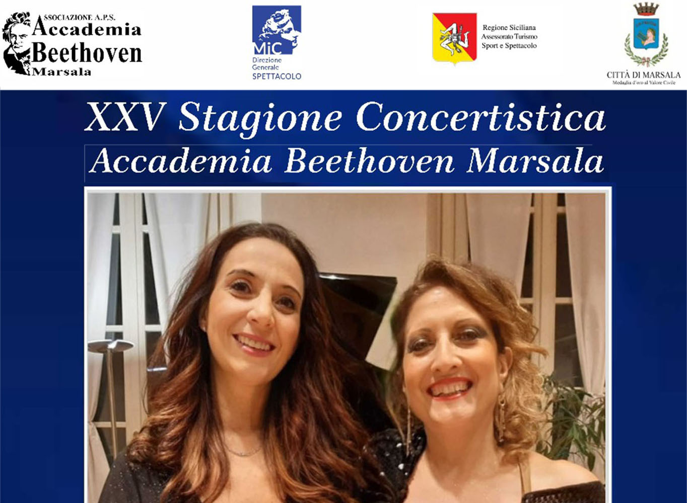 Al Teatro Sollima di Marsala “Donne e Amore”, concerto del Duo Armonie