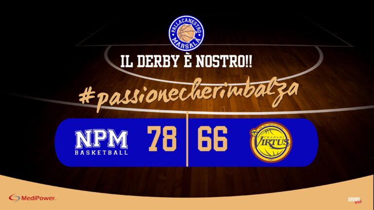 Derby alla Nuova Pallacanestro Marsala: Vieversys superstar, grande prova corale dei biancazzurri