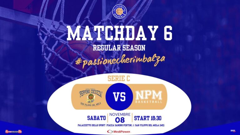 Sotto il tabellone, serve carattere: sabato la Nuova Pallacanestro Marsala a San Filippo Del Mela