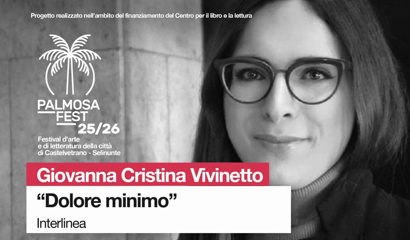 Castelvetrano: prosegue la rassegna PalmosaFest, il 6 dicembre incontro con Giovanna Cristina Vivinetto