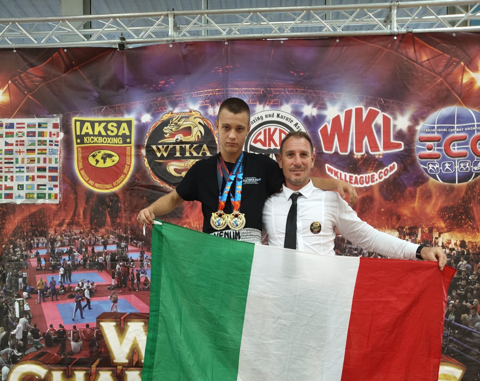 Marsala sul tetto del mondo di Kick Boxing: due titoli per Giovanvito Sciacca