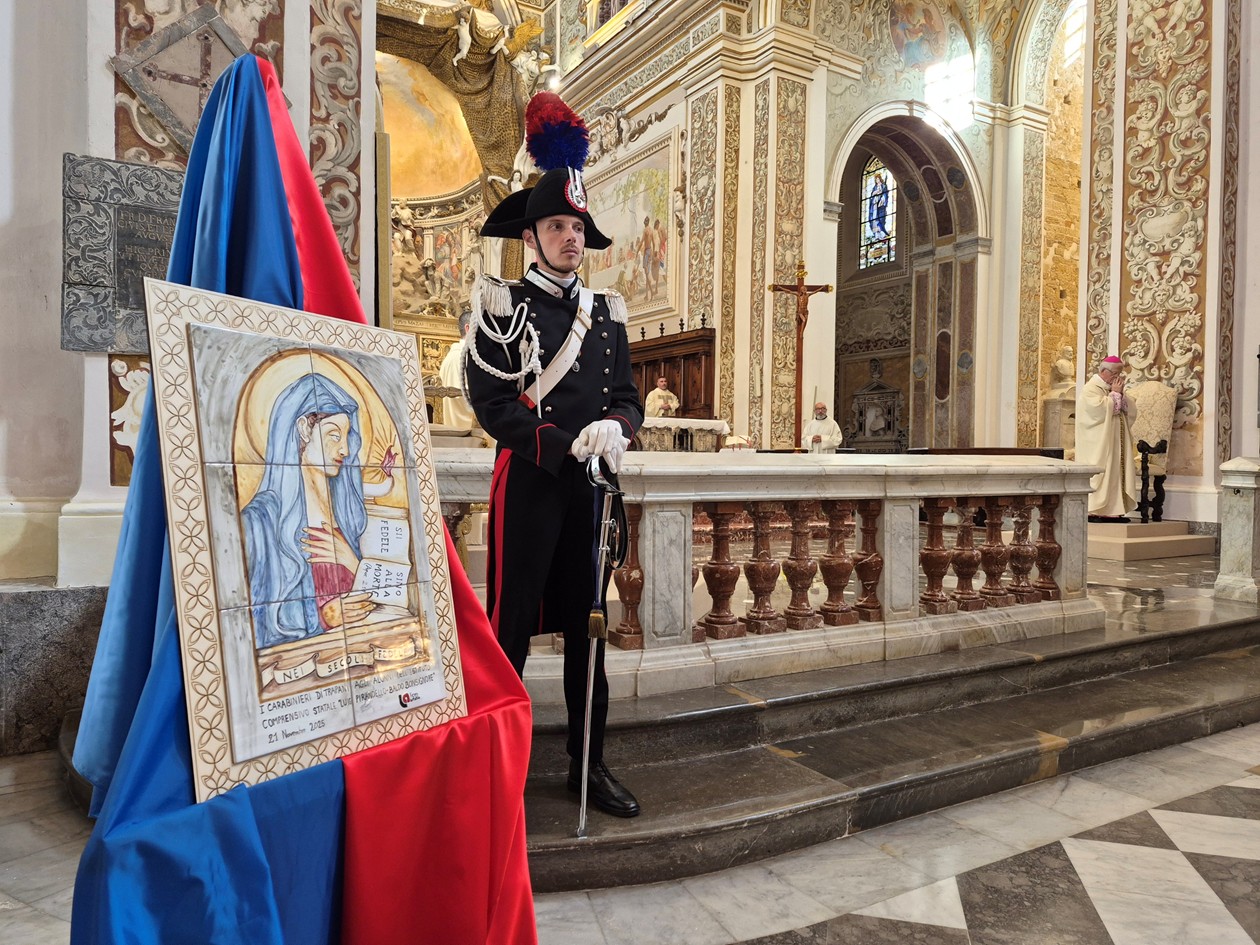 I Carabinieri celebrano la Patrona dell’Arma nella Cattedrale di Mazara con un pensiero agli orfani