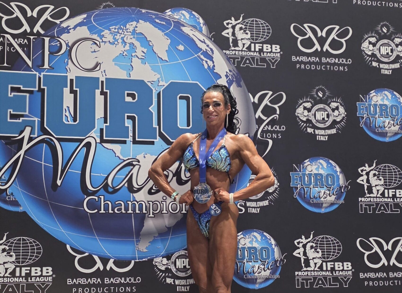 Bodybuilding: la marsalese Antonella Rizzo si distingue all’IFBB Euro Master