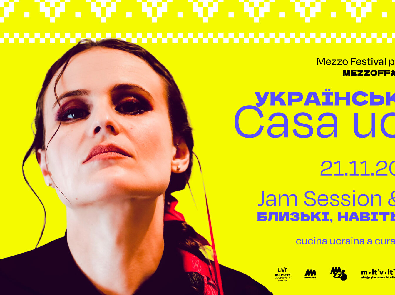 La musica di Nastasia Y porta un po’ di Ucraina a Mazara del Vallo