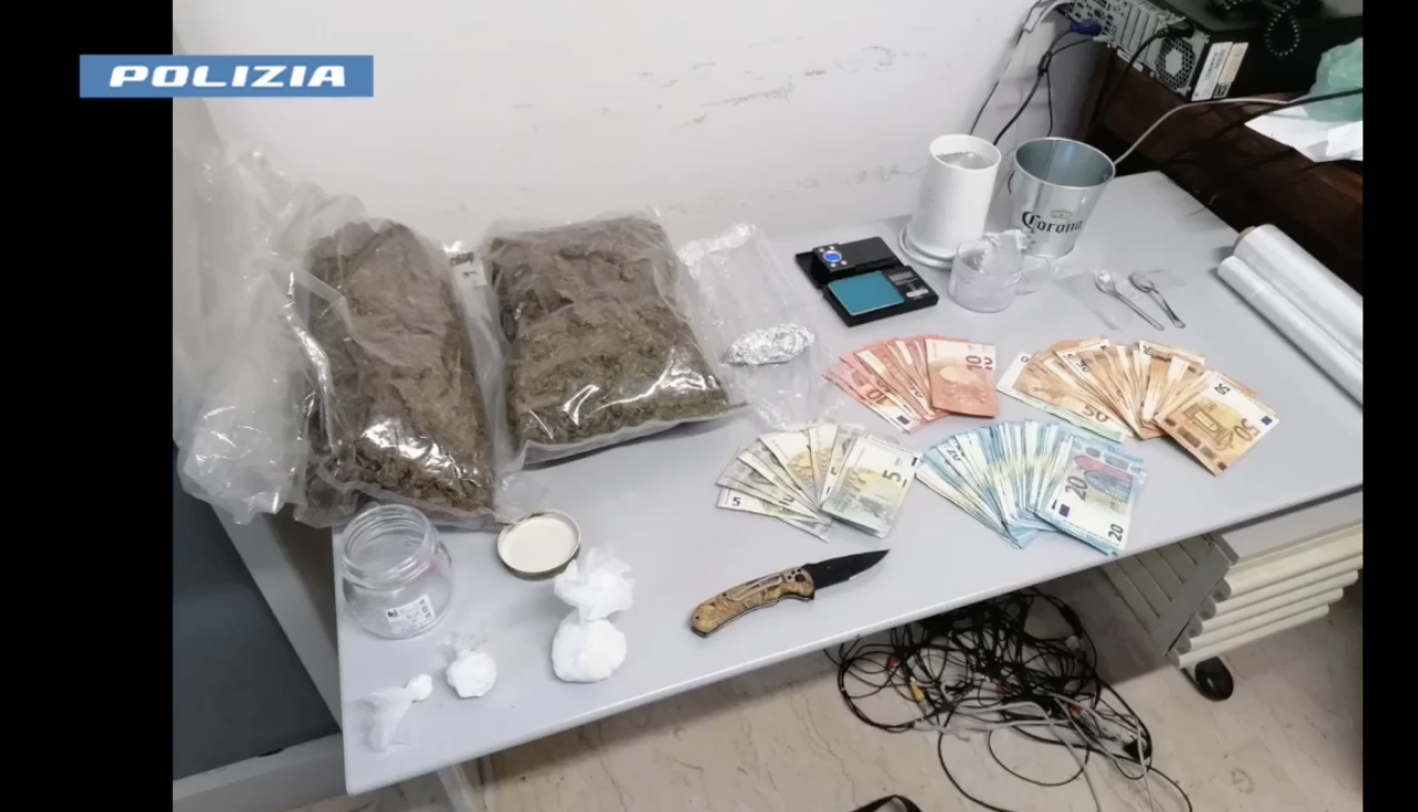 Fermato grosso spaccio di droga, tre basi a Marsala, 27 persone arrestate. Una “pescheria-covo”. VIDEO