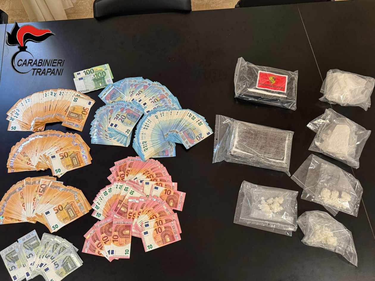 Altro grosso sequestro di cocaina a Trapani arrestata una donna
