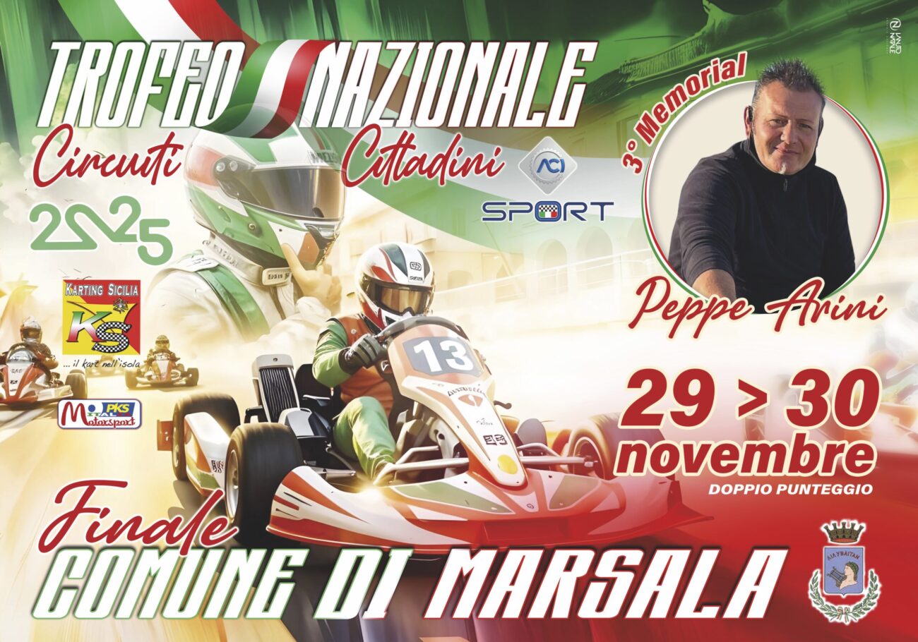 Week end marsalese con il karting al 3° Memorial Peppe Arini