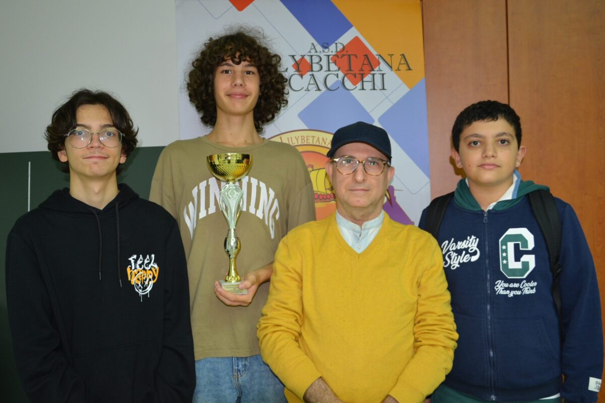 Il mazarese Slesarev campione provinciale Under 14 al Fischerandom