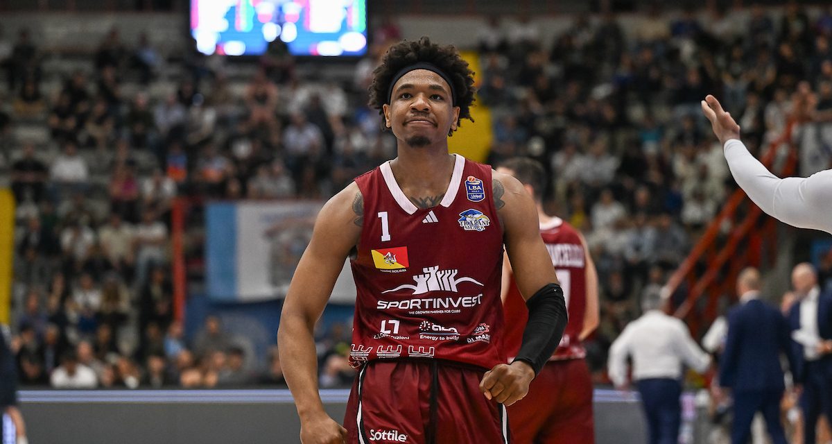 Trapani Shark vince ancora, 88 a 75 contro UNA Hotels Reggio Emilia