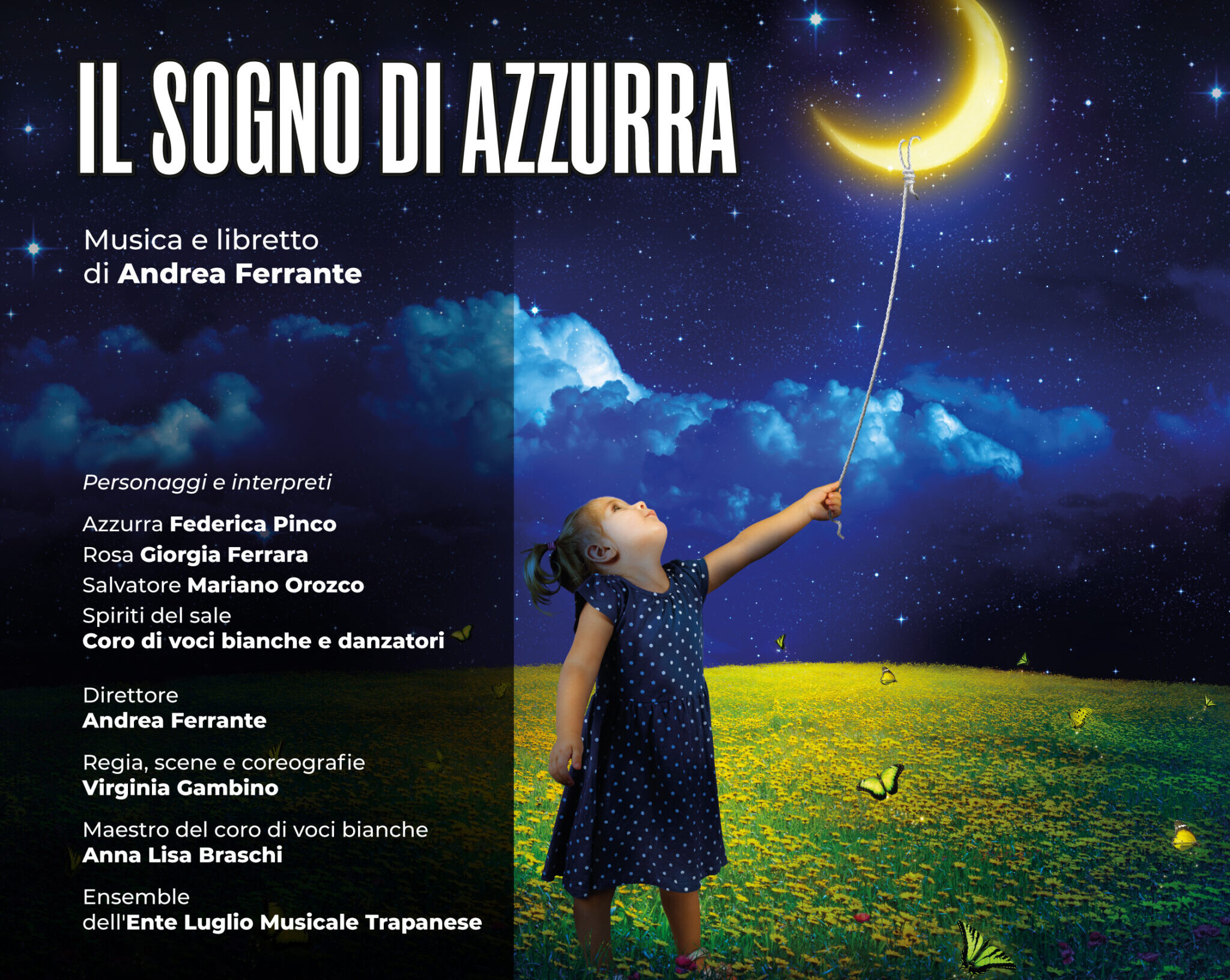 “Il sogno di Azzurra”, l’opera di Andrea Ferrante debutta al Teatro Pardo di Trapani