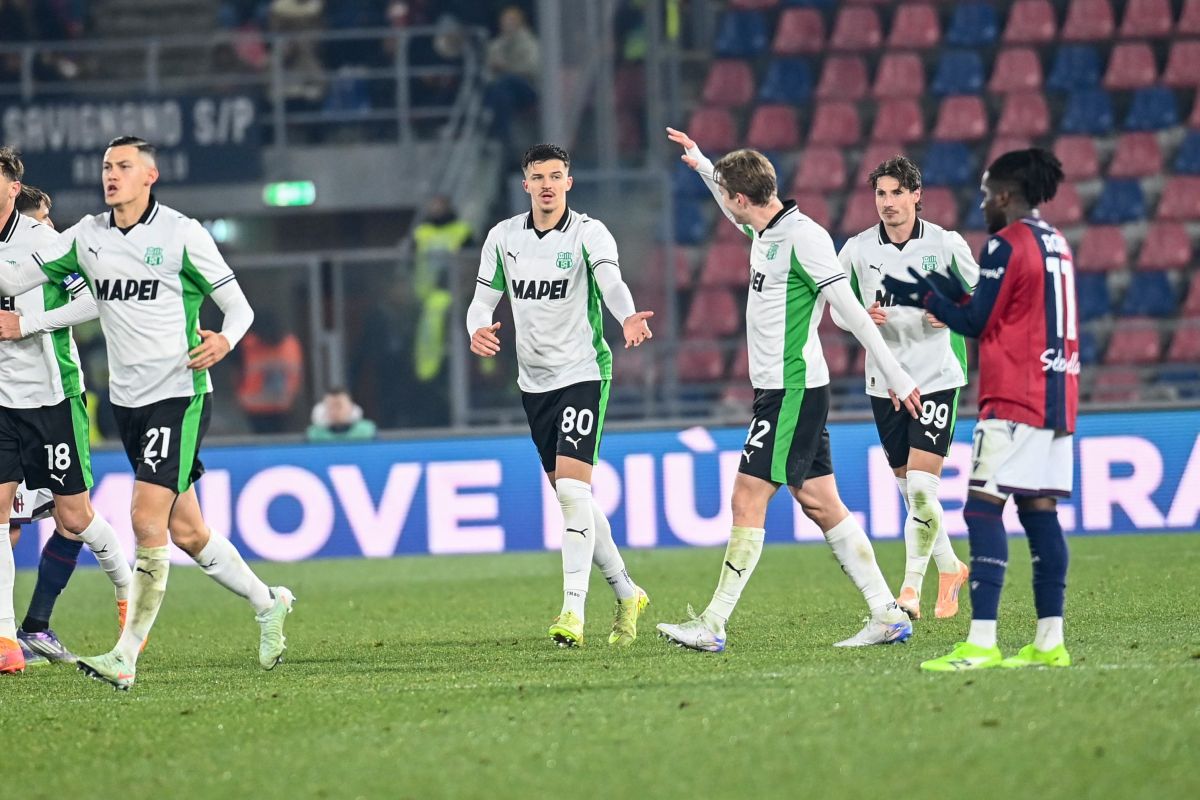 Finisce 1-1 il derby emiliano fra Bologna e Sassuolo