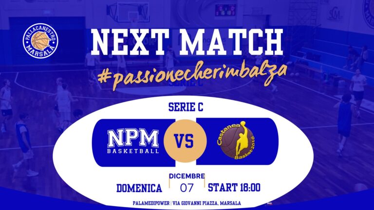 Pallacanestro Marsala: dopo le trasferte amare, il pubblico chiama la rivincita