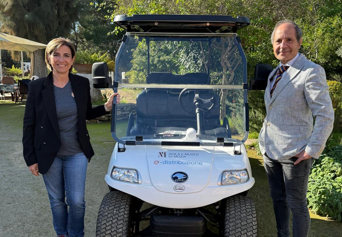 A Mozia un veicolo elettrico per i turisti con difficoltà motorie