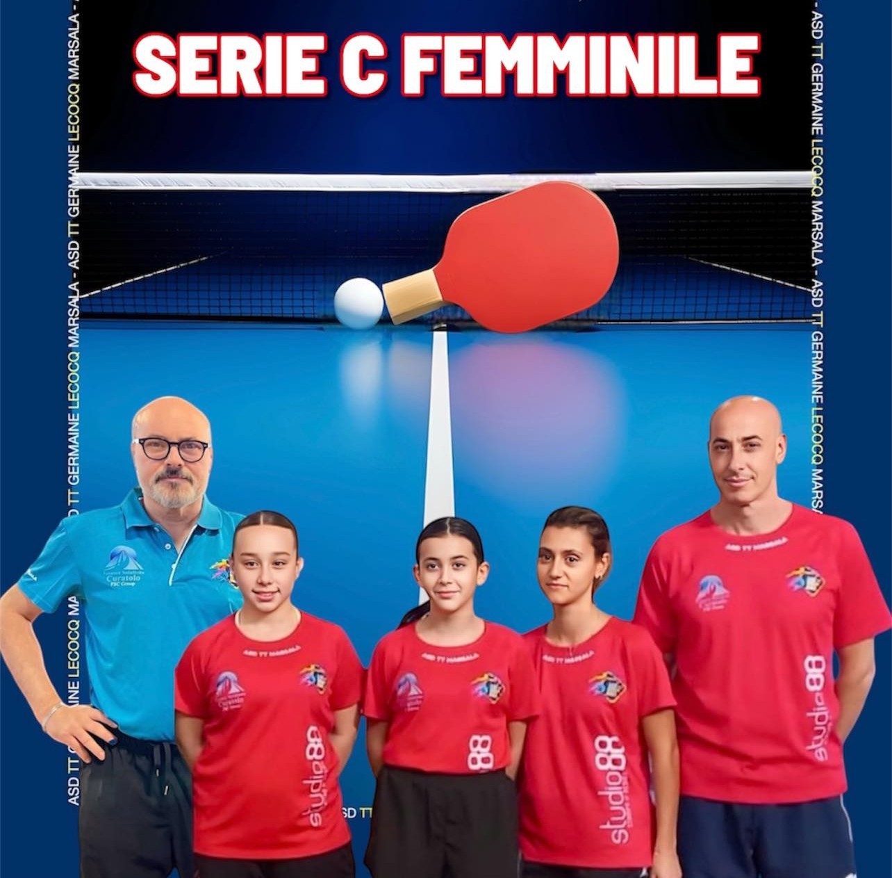 Brilla la serie C femminile della Tennistavolo Marsala