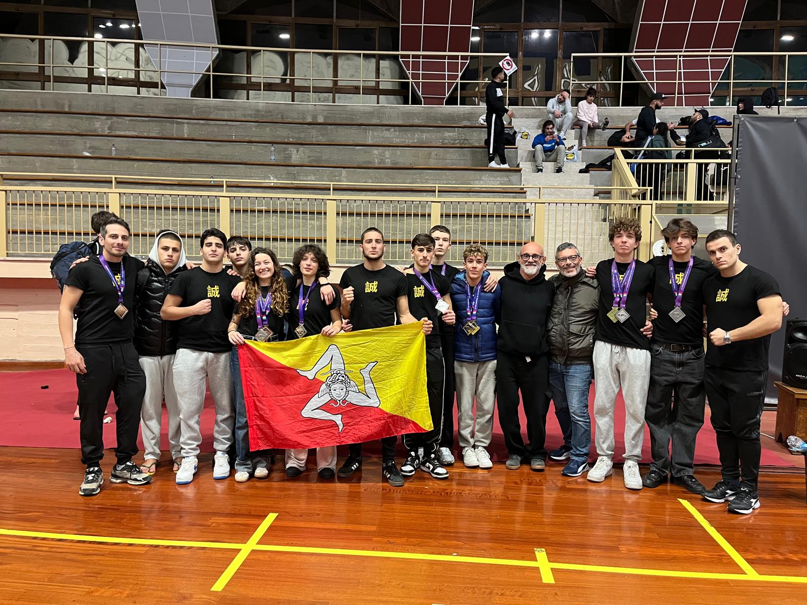 Arti Marziali: successo per gli atleti marsalesi a Parma e in Coppa Italia